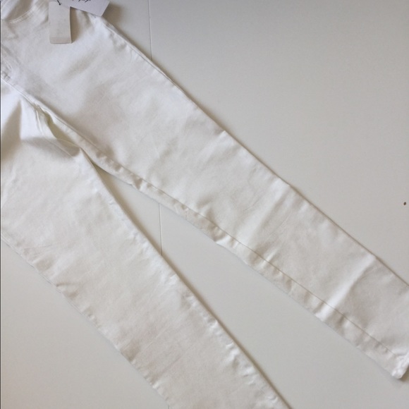New Foxcroft Nina Pull-on Slim Jeans White New With Tags 4 - Picture 8 of 10